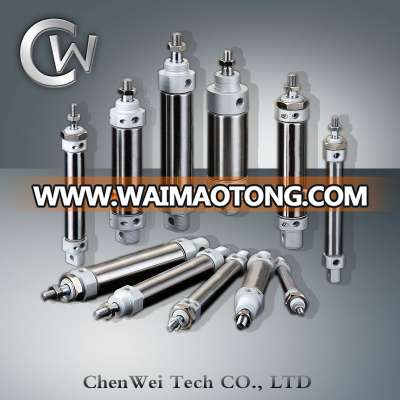 Stainless Steel Mini Cylinder- ISO6432-Double Acting Mini Pneumatic Cylinder