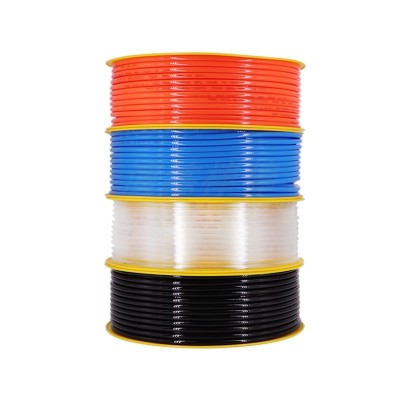 Pneumatic PU3/8inch Hose Tube-100M/roll RED/BLUE/BLACK/TRANSPARENT/YELLOW colour