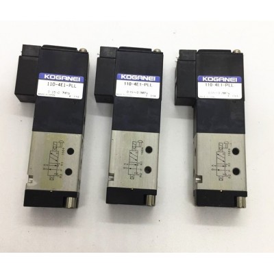 KOGANEI 110-4E1-83-PLL 5/2 Solenoid Valve Pneumatic Air Valve