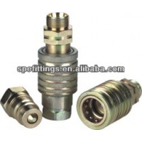 push and pull type hydraulic quick coupling