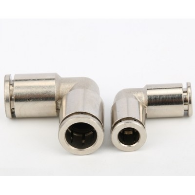 MPV Pneumatic Brass Elbow Connector